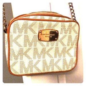 Michael Kors AUTHENTIC white crossbody
